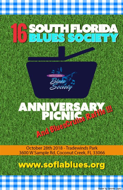 South Fl Blues Society Calendar
